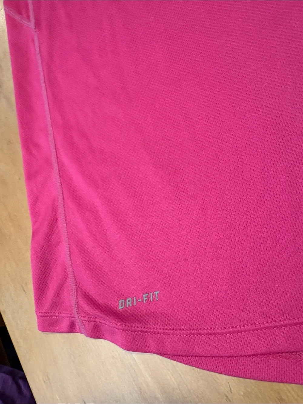 Nike ~ Hot Pink Mesh Racerback Dri-FIT Tank Top